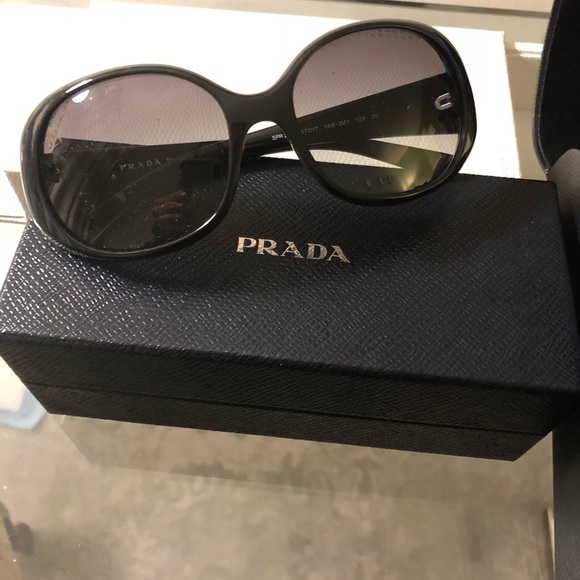 2013 Spring Prada SPR260 Sunglasses Black - Picture 2 of 7
